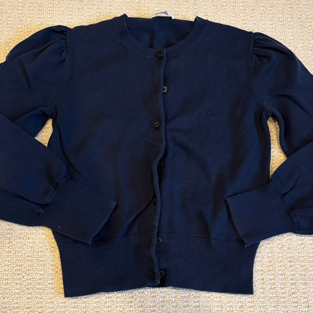 Crewcuts navy girls  Cardigan
